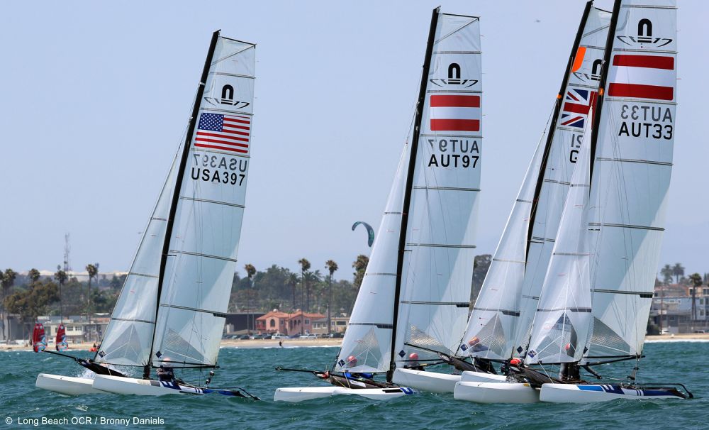 Long Beach Olympic Sailing Grand Slam - Gimson i Burnet Lead Nacra 17