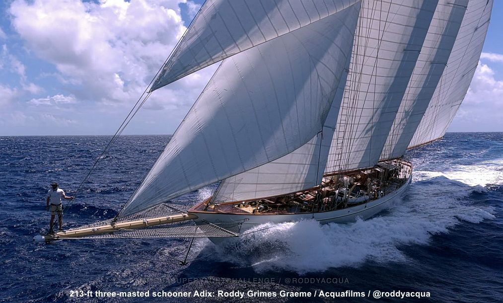 Superyacht Challenge Antigua 2026 zapewnia spektakularne wyścigi