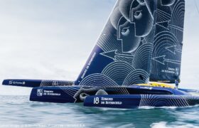 Pierwszy żagl na 32-metrowej Gitanie Maxi Edmond de Rothschild 18