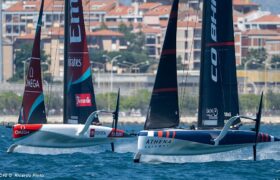 Regaty wstępne AC38, dzień 2 – Luna Rossa trzymaj ciśnienie