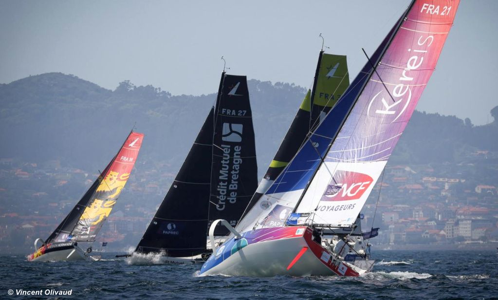 Początek drugiej części La Solitaire du Figaro Paprec
