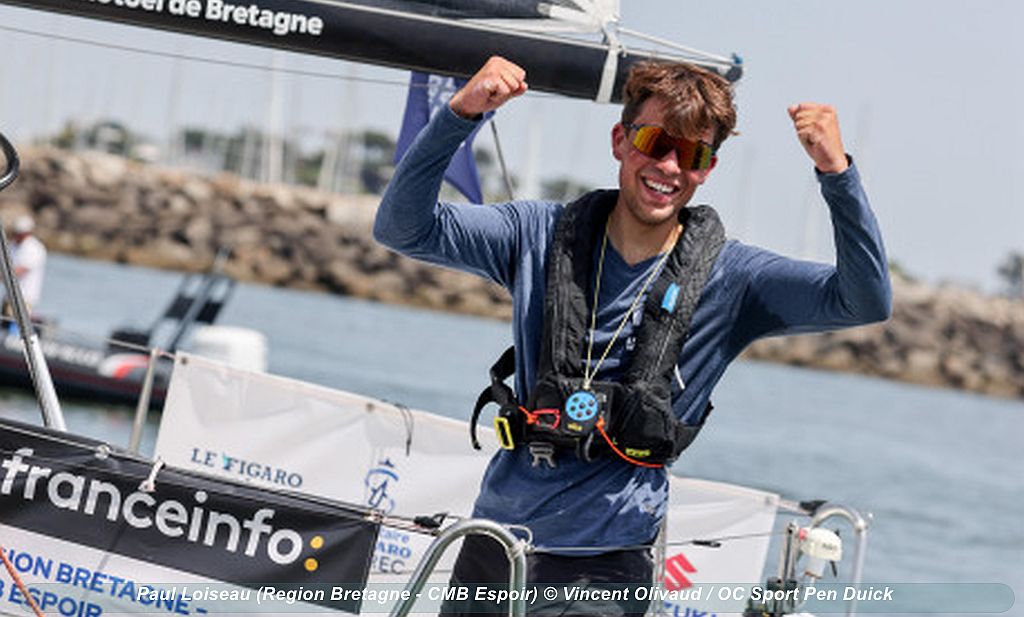 Zwycięzca La Solitaire du Figaro Paprec Leg 2, Paul Loiseau