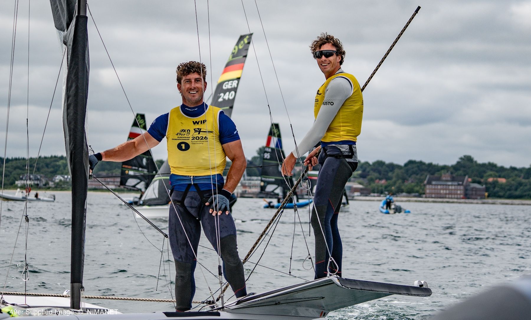 49er Euros Grummett and Hawes GBR