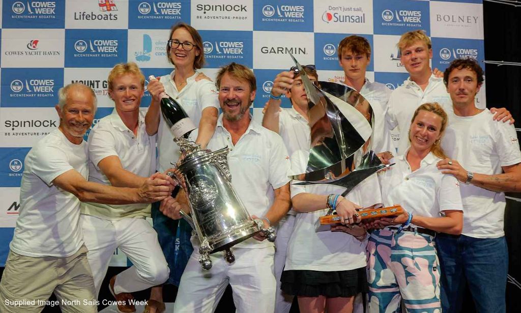 Tydzień Cowes 2026, gęś Solan z czarnej floty 