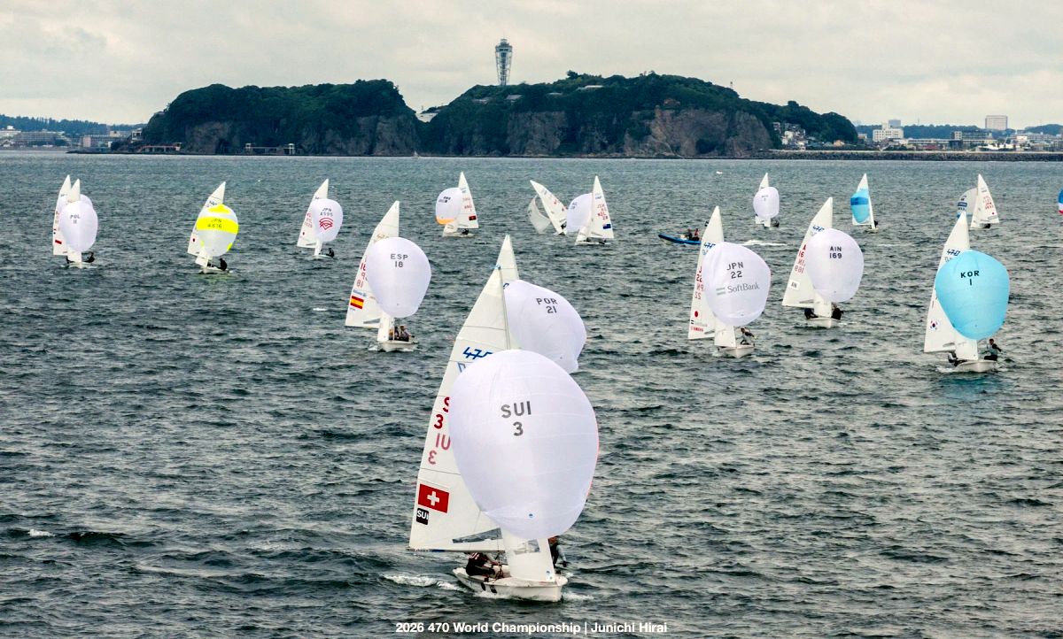 2026 470 Worlds Day 1 Fleet