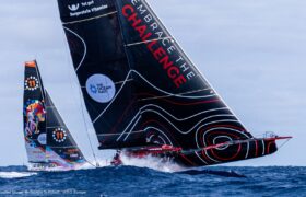 Rejs Ocean Race Atlantic odbywa się w wyboistych warunkach pod wiatr