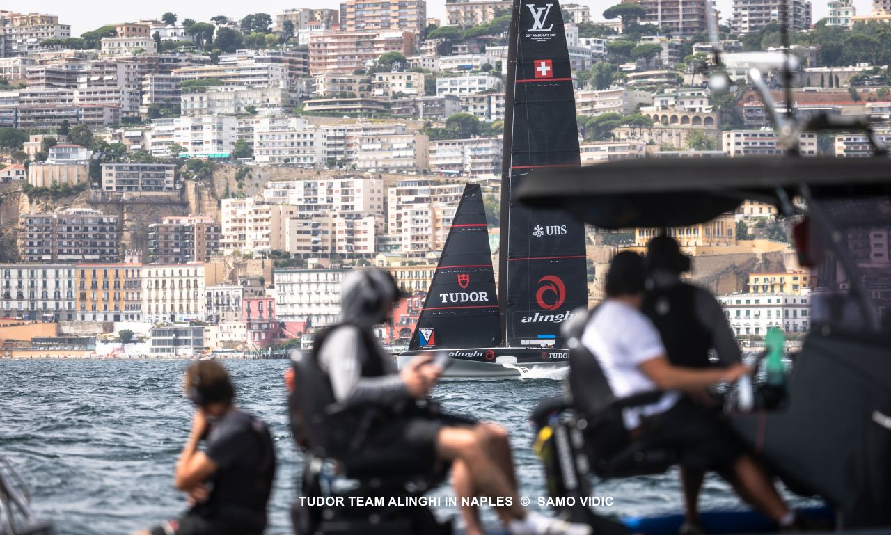 2026 AC40 Alinghi Training Naples