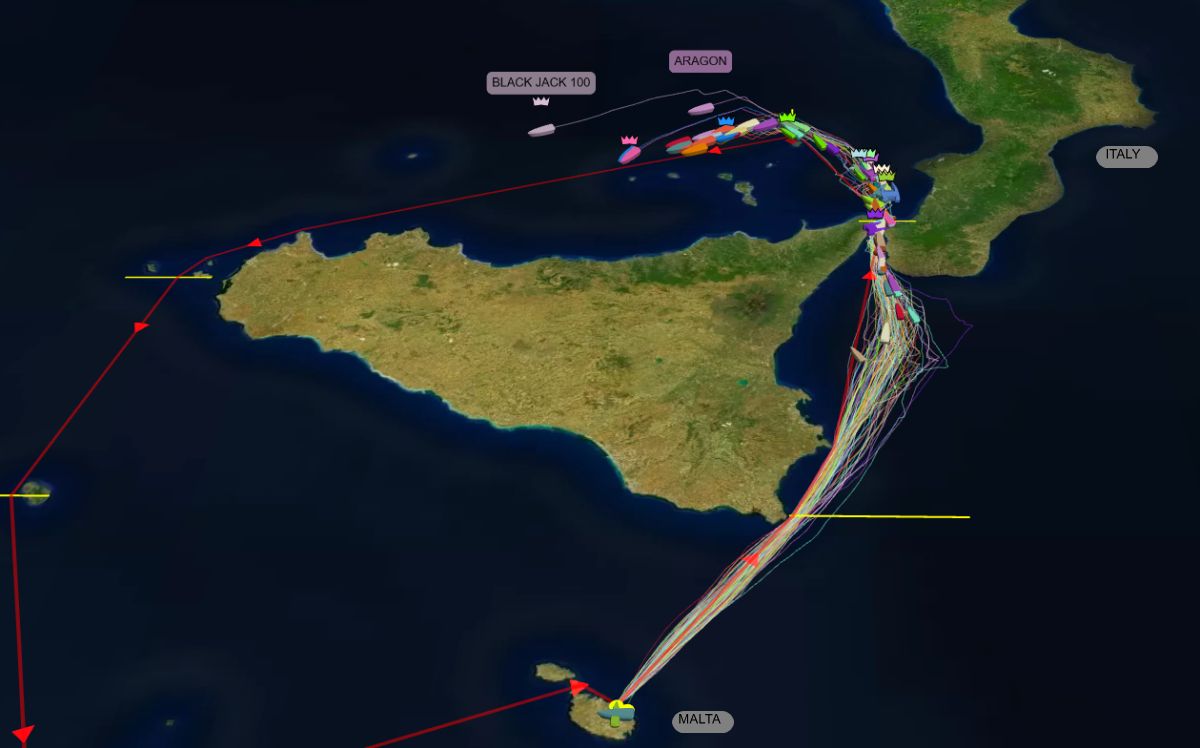 2026 Middle Sea Race Tracker